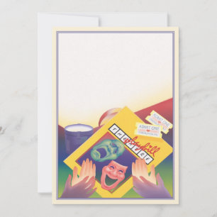 Carte De Correspondance © de pièce debout seulement