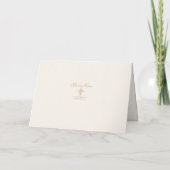 Carte de correspondance de prêtre Bon Pasteur (Dos)