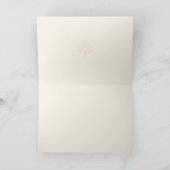 Carte de correspondance de prêtre Bon Pasteur (Intérieur)