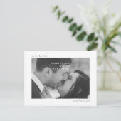 Carte de correspondance de site web de mariage ave (Debout devant)