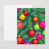 Carte De Correspondance Deck the Halls (Devant / Derrière)