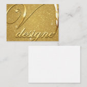 Carte De Correspondance design  (Devant / Derrière)