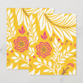 Carte De Correspondance Design floral 24 (Devant / Derrière)