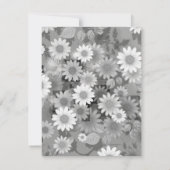 Carte De Correspondance Design floral 3 (Dos)