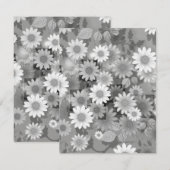 Carte De Correspondance Design floral 3 (Devant / Derrière)