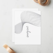 Carte De Correspondance Design graphique moderne, simple et élégant d'Imag (Devant/Arrière en situation)