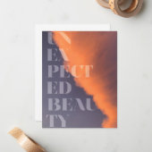 Carte De Correspondance Design urbain moderne, simple, de beauté inattendu (Devant/Arrière en situation)