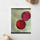 Carte De Correspondance Deux baies (Devant/Arrière en situation)