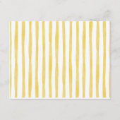 Carte De Correspondance Diaper Raffle Bee Theme Card (Dos)