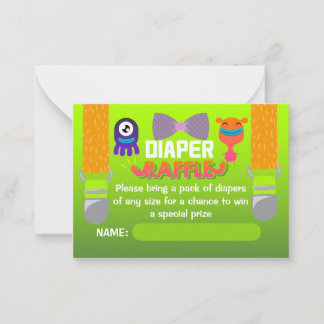 Carte De Correspondance DIAPPER RAFFLE - Ils ont créé un monstre