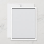 Carte De Correspondance Dog vs. Porcupine Card (Dos)