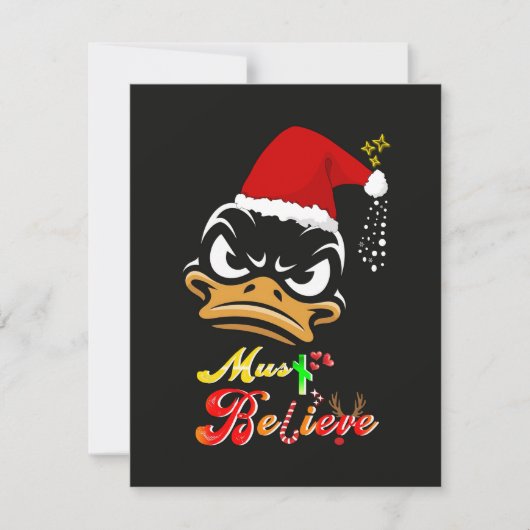 Carte De Correspondance Doit Croire Noël (Devant)