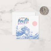 Carte De Correspondance Domo Arigato ! (Devant/Arrière en situation)