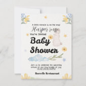 Carte De Correspondance Douces Débuts Collection de Baby Shower (Devant)