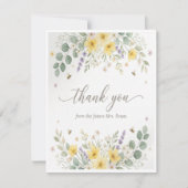 Carte De Correspondance Douche de mariée (Devant)