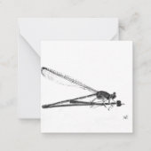 Carte De Correspondance Dragon Fly (Devant)