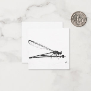 Carte De Correspondance Dragon Fly