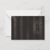 Carte De Correspondance Dragonflies de Steampunk sur arrière - plan rayé b (Dos)