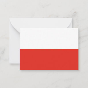 Carte De Correspondance Drapeau polonais