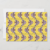 Carte de correspondance drôle ange jaune (Dos)