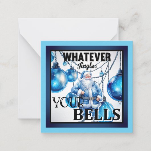 Carte De Correspondance Drôle Noël Rétro (Devant)