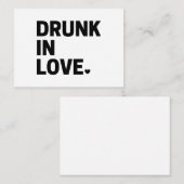 Carte De Correspondance Drunk in Love (Devant / Derrière)
