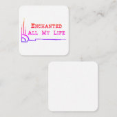 Carte De Correspondance e.a.m.l NOTE CARD studio miiri (Devant / Derrière)