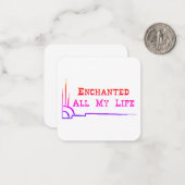 Carte De Correspondance e.a.m.l NOTE CARD studio miiri (Devant/Arrière en situation)