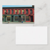 Carte De Correspondance Early Sunday Morning (Devant / Derrière)