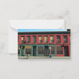 Carte De Correspondance Early Sunday Morning