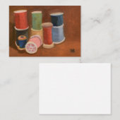 Carte De Correspondance Éclats de fil (Devant / Derrière)