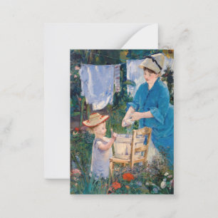 Carte De Correspondance Edouard Manet - Blanchisserie
