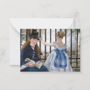 Carte De Correspondance Edouard Manet - Le Chemin De Fer