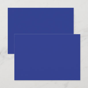 Carte De Correspondance Élégance des Fêtes Royale Bleue