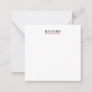 Carte De Correspondance Élégant Classique Professionnel Simple Minimaliste
