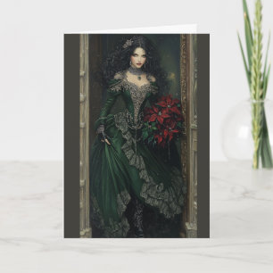 Carte de correspondance Elegant Gothic Lady