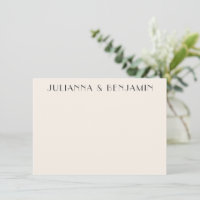 Élégant Minimaliste Décor Art Déco pour les couple
