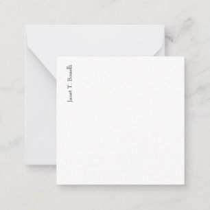 Carte De Correspondance Élégant simple professionnel