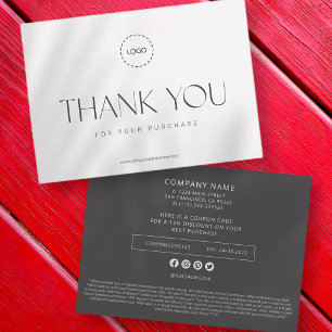 Carte De Correspondance Élégante campagne publicitaire de promotion économ