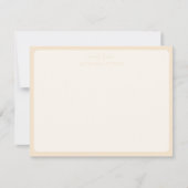 Carte de correspondance élégante et tendance Champ (Devant)