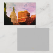 Carte De Correspondance Empire State Building (Devant / Derrière)