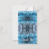 Carte De Correspondance Empreinte de lune de méduse (Devant)