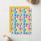Carte De Correspondance En boîte (Devant/Arrière en situation)
