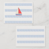 Carte De Correspondance En mer (Devant / Derrière)