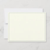 Carte de correspondance en papeterie transformativ (Dos)