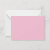 Carte De Correspondance Enseignant de 2e année blanc Carnet préppie café (Dos)