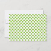 Carte De Correspondance Ensemble de dossiers verts botaniques (Devant)