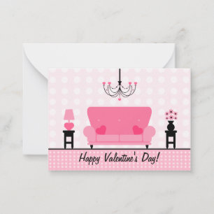 Carte De Correspondance Ensemble Heureuse Sainte-Valentin De 100 Salon Ros