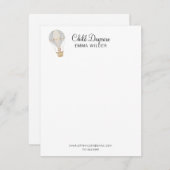 Carte De Correspondance Entreprises de garde (Devant / Derrière)