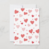 Carte De Correspondance Enveloppe Love Winged et Rose Valentine (Dos)